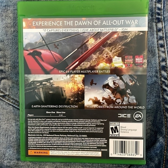 Battlefield 1 Xbox one game - Picture 2 of 4